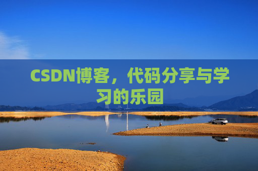 CSDN博客，代码分享与学习的乐园